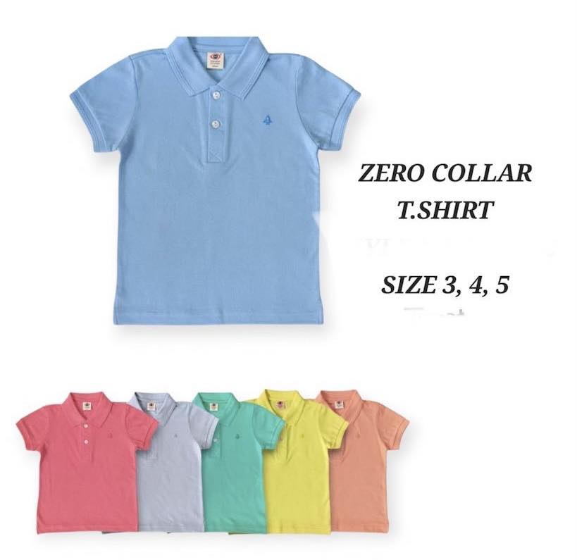 ZERO Casual Wear Cotton T Shirts For Kids 👕