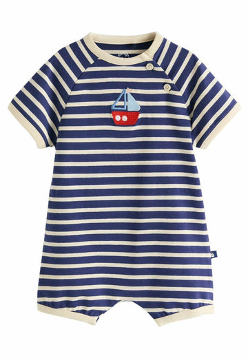 Baby Navy Romper