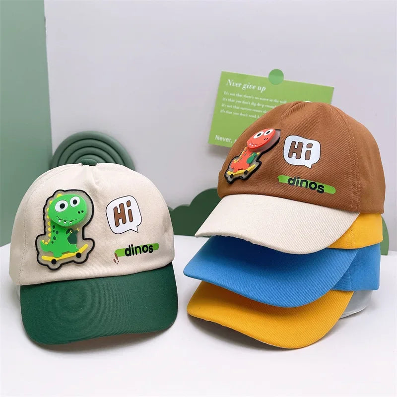 Dinosaur Toddler Caps