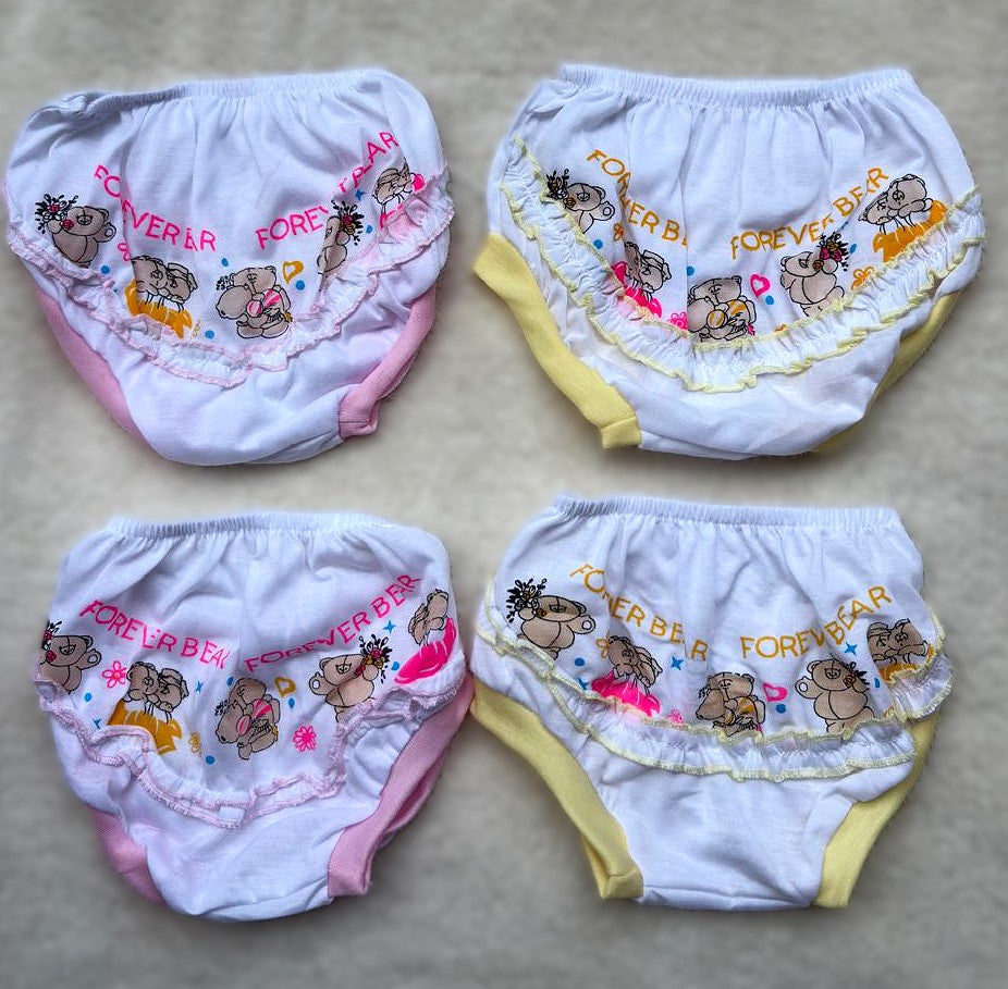 Baby Panties Printed with frill