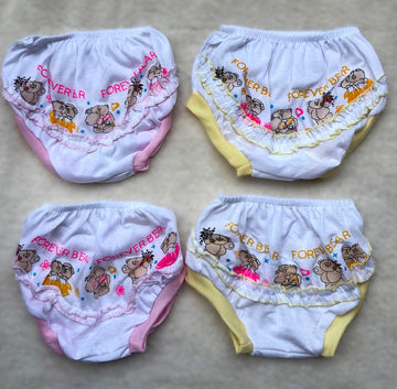 Baby Panties Printed with frill
