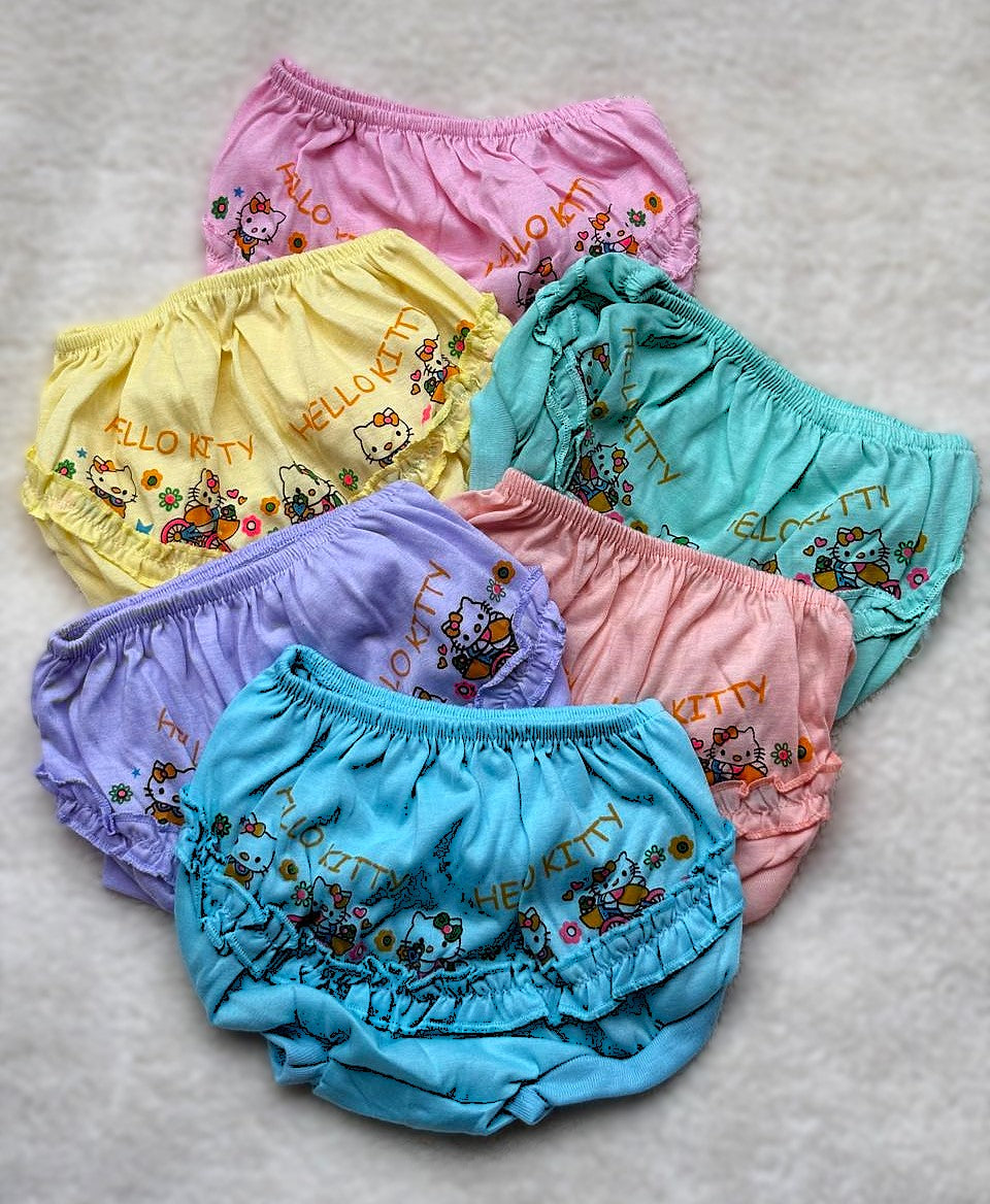 Baby Panties Printed with frill