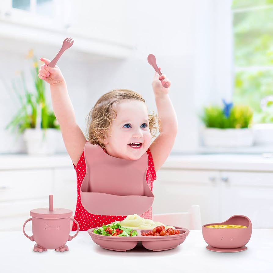 Silicone Baby Feeding Set