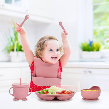 Silicone Baby Feeding Set