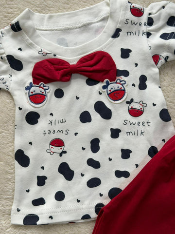 Sweet Milk Bow Set