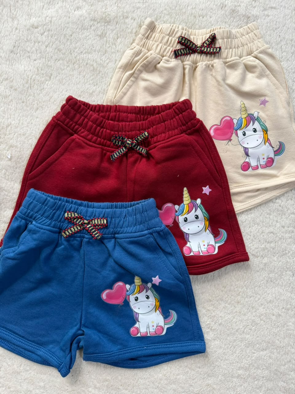 These cute cotton kids' shorts