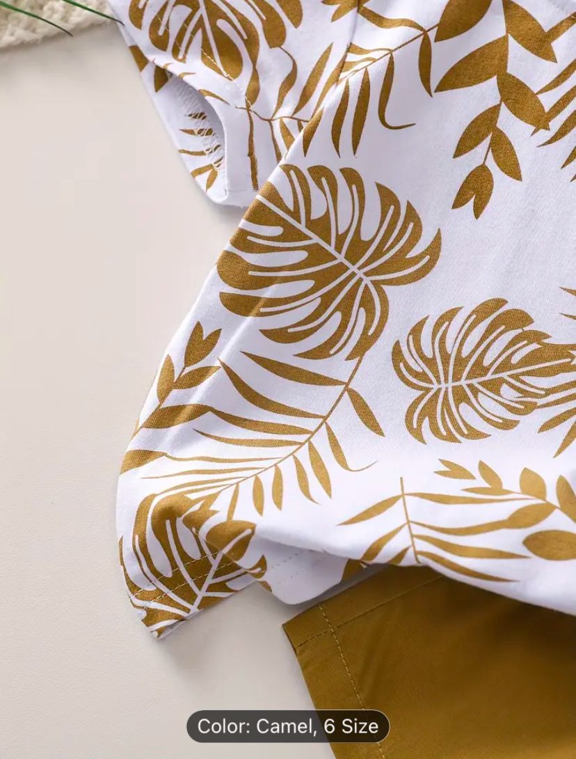 Boys' Short Sleeve Set