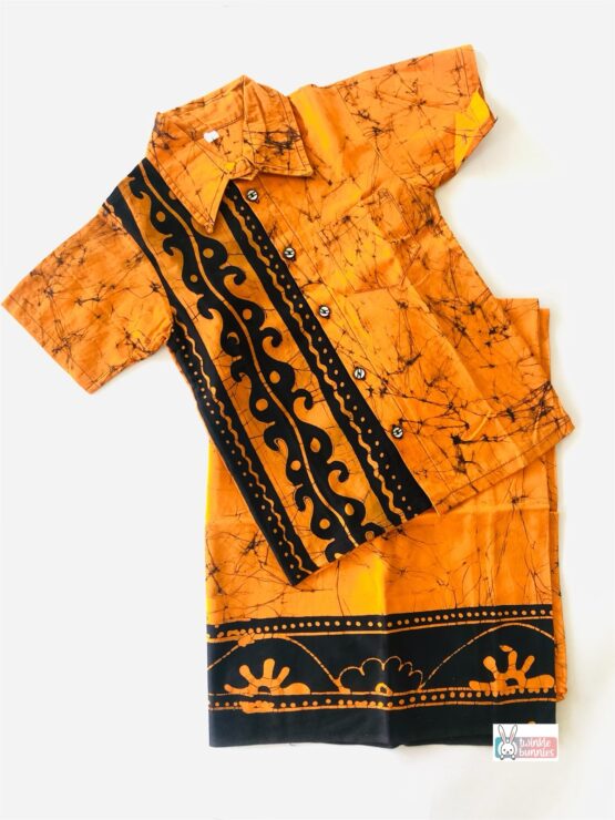 Sri Lankan Batik Shirt & Sarong