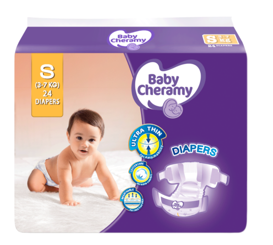 Baby Cheramy Diapers (Tape)